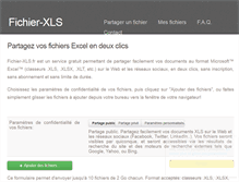 Tablet Screenshot of fichier-xls.fr